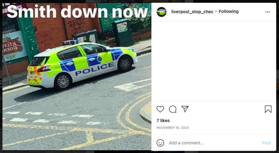 The new social media accounts that track the movements of Merseyside Police