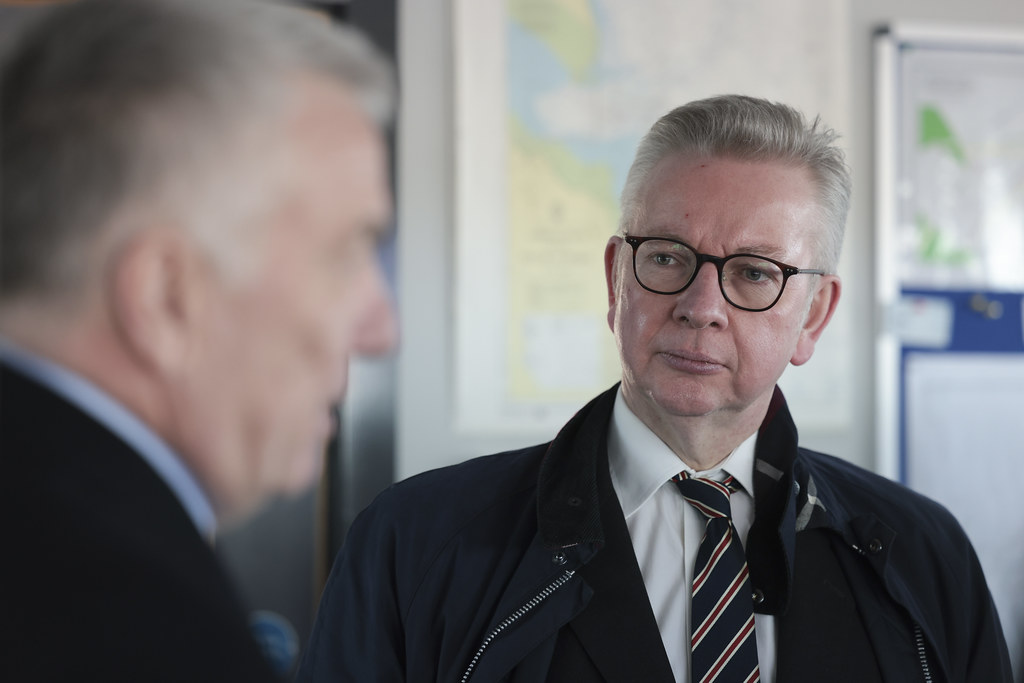 Michael Gove waves his ‘transformational package’ at Liverpool