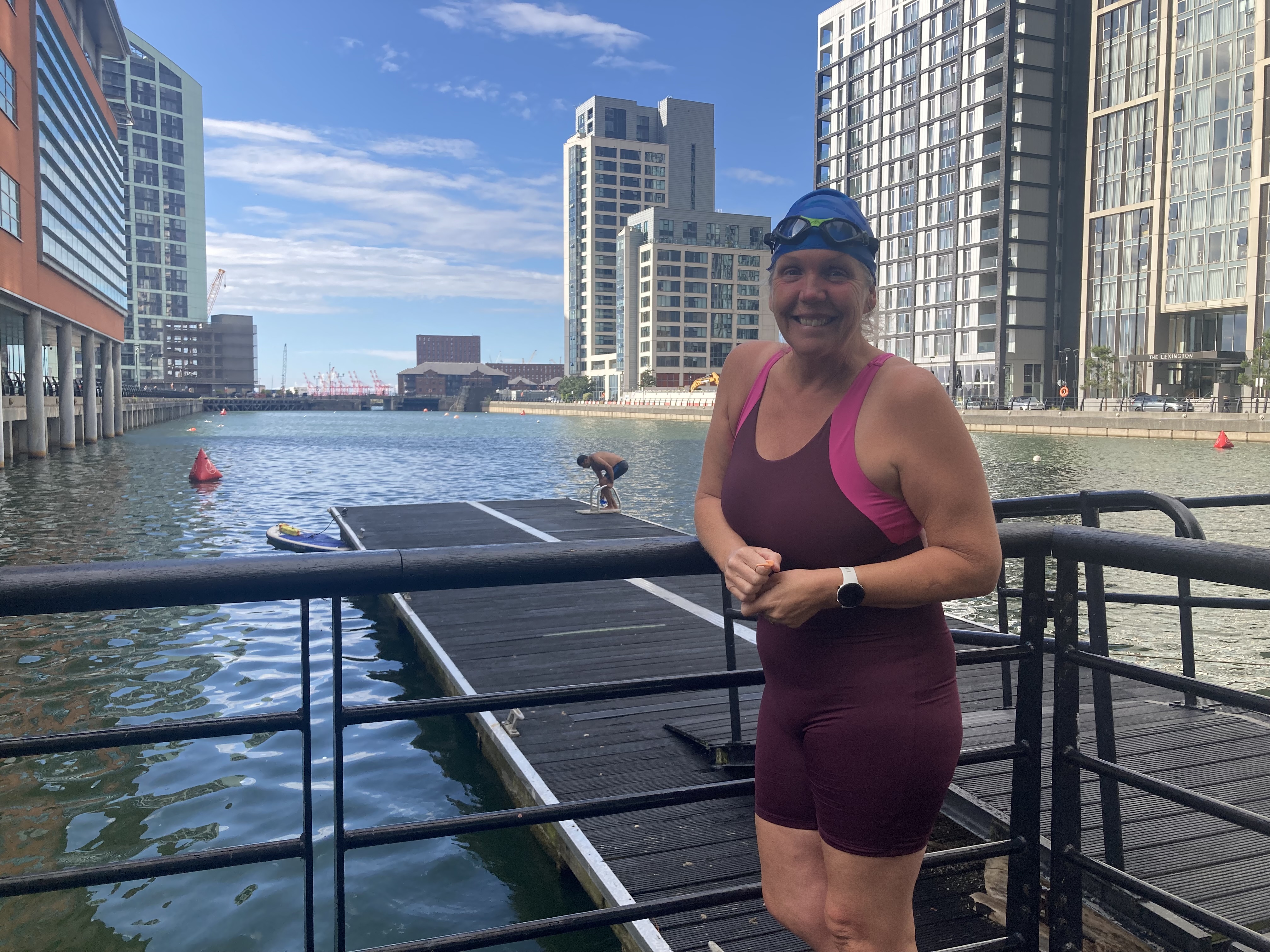 Move over St Tropez, Princes Dock is the place to swim and be seen