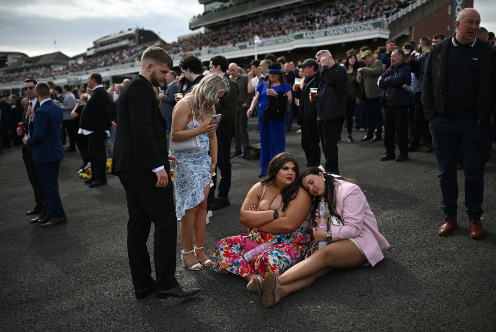 Animal cruelty. £7.20 Carling. When will the Grand National pay for its crimes?