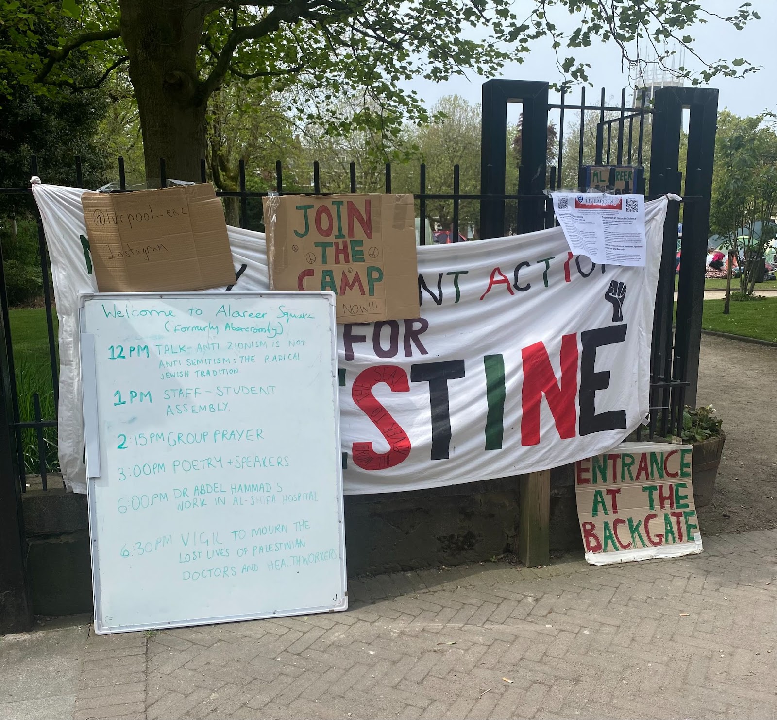 At the University of Liverpool, pressure builds over Gaza