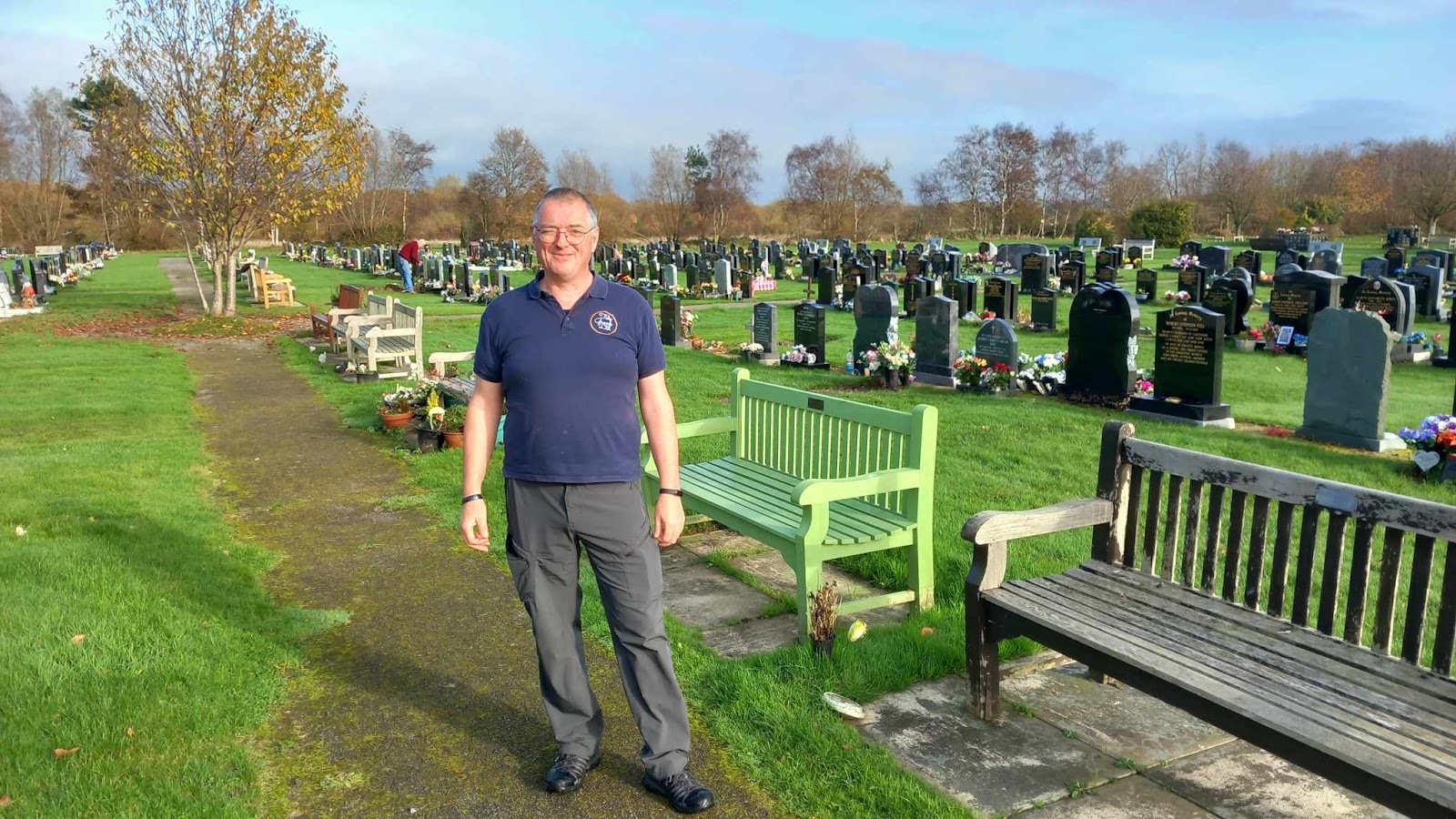 After Tony's wife died, he wanted to despair. Instead, he started caring for strangers' graves